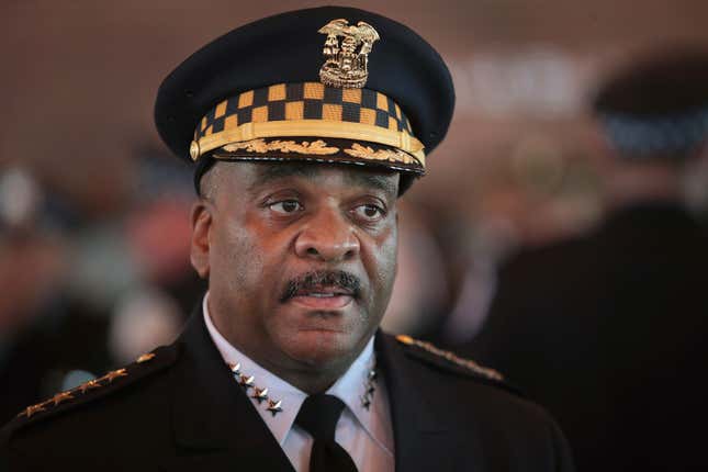 Image for article titled Amid Internal Investigation, Top Chicago Cop Eddie Johnson Announces His Departure