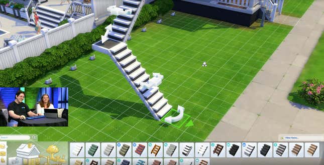 Image for article titled Sims 4 Players Are Freaking Out Over Stairs