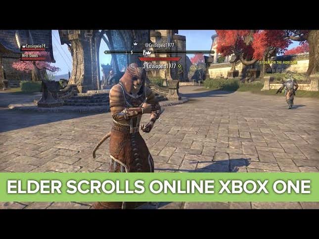 <i>The Elder Scrolls Online</i> Runs Pretty Well On Consoles