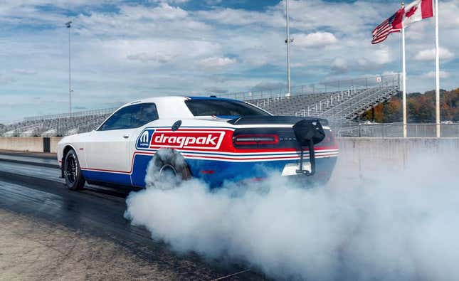 Image for article titled The 2020 Dodge Challenger Drag Pak Will Allow 50 People To Run 7s