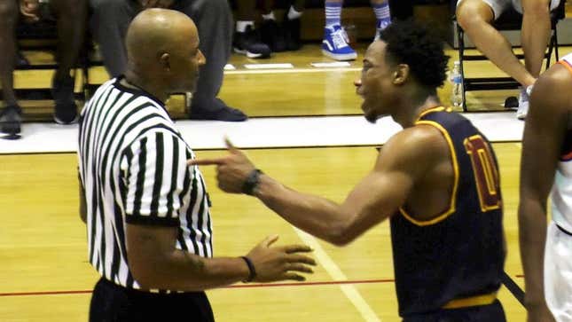 DeMar DeRozan Throws Ball At Referee During Pro-Am Game