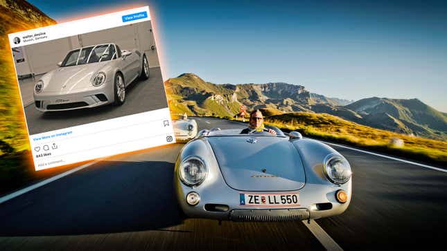 Image for article titled Porsche Was Right To Shelve De Silva&#39;s Redesign Of The 550 Spyder