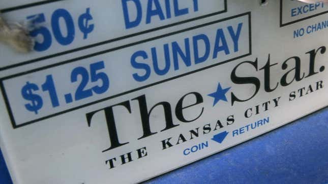 Image for article titled Kansas City Star Apologizes For Decades of Racially Biased Reporting