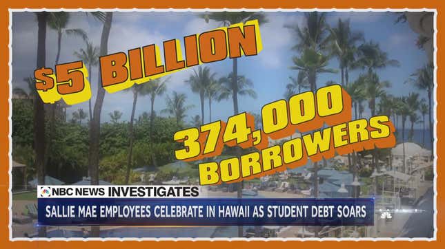 Image for article titled Sallie Mae Flew More Than 100 Employees to Hawaii to Celebrate $5 Billion in Sales