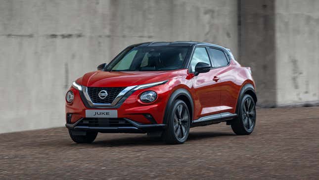 Image for article titled The Nissan Juke Is Back In Europe With Toned-Down Looks