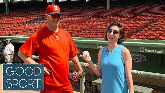 Watch A Pro Pitching Tutorial, Including Steven Wright Teaching Us His Knuckleball<em></em>
