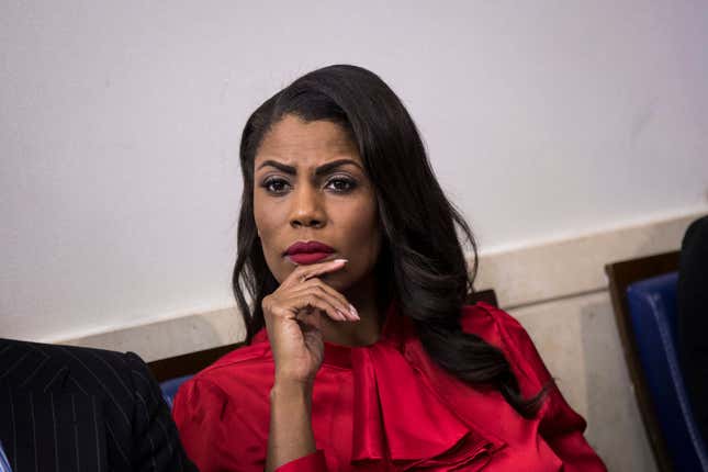 Omarosa Manigault Newman at the White House months before she was ousted as the  White House Public Liaison’s communications director