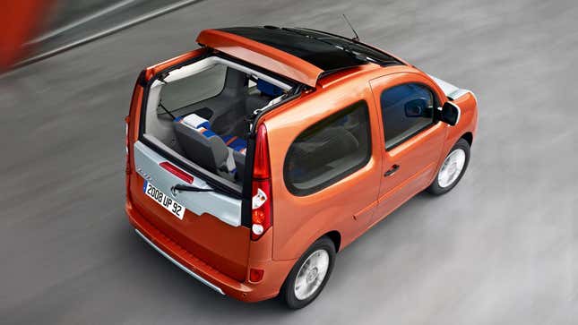 Image for article titled Renault&#39;s Kangoo Be Bop was a Funky French Envoy XUV