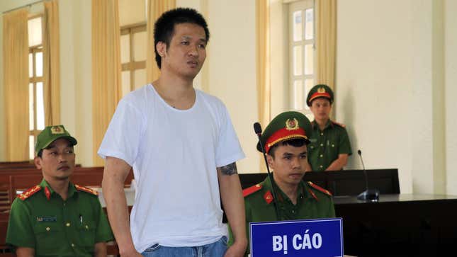 Nguyen Quoc Duc Vuong sentenced in July 2020 to eight years in prison over pro-democracy and anti-government Facebook posts in Vietnam.