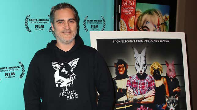 Phoenix at a screening of “The Animal People,” a documentary about radical animal rights activism