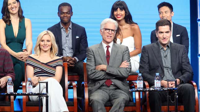 Image for article titled Awww Shirt, The Good Place Is Calling It Quits