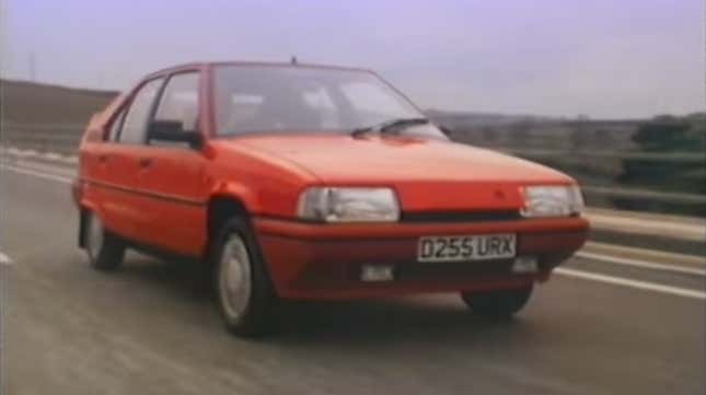 Image for article titled The Citroën BX Reversed Its Way into the British Market in 1985