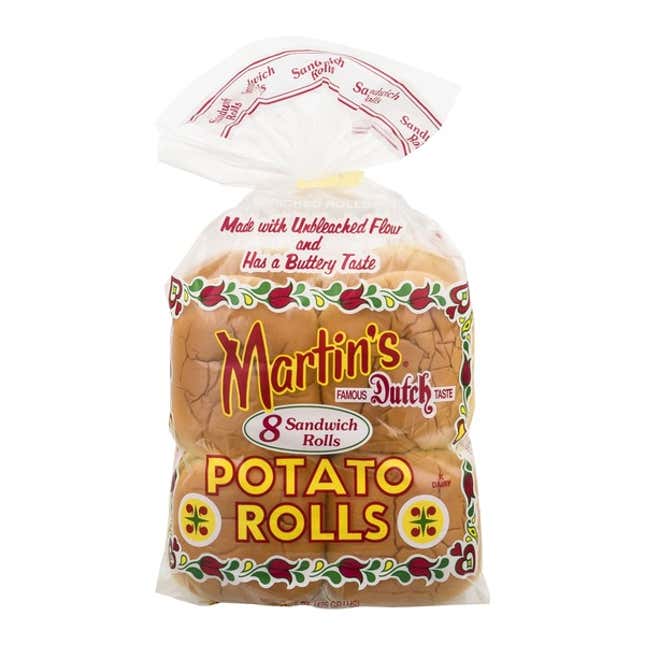 These are our favorite rolls, but feel free to opt for a healthier, whole grain variety.
