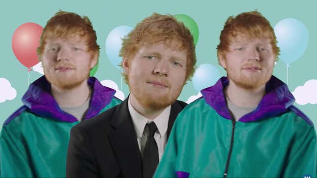 Image for article titled Ed Sheeran and Justin Bieber Desperately Want to Be Memes