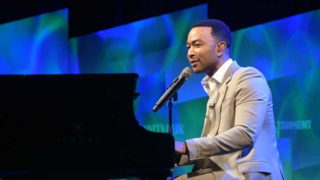 John Legend performs onstage at Vanity Fair’s 6th Annual New Establishment Summit on October 22, 2019 in Beverly Hills, California. 