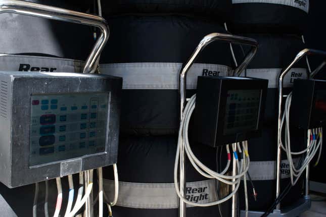 Image for article titled Inside Pirelli's Massive Formula One Tire Operation