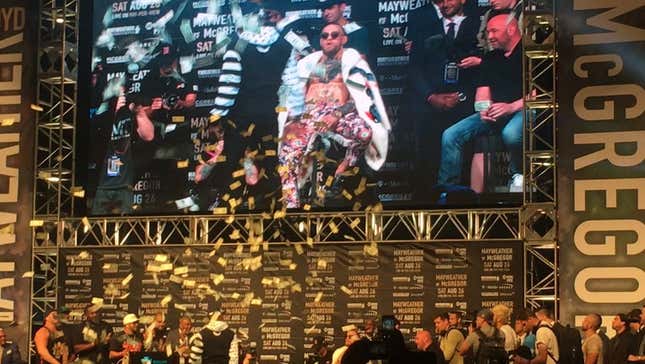 Mayweather Vs. McGregor Isn’t Even Pretending To Be Sports Anymore