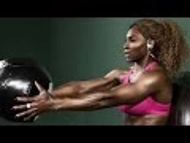 Serena Williams' Workout Will Inspire You to Get Off Your Sorry Butt