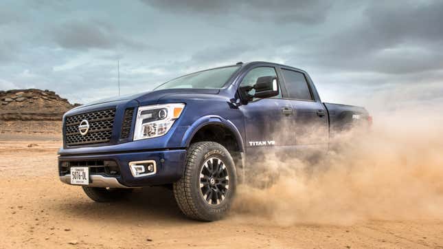 Image for article titled Over 90,000 Nissan Titans Recalled for Engines That Might Stall