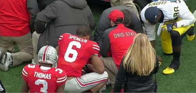 OSU's J.T. Barrett Out For Season; Here's The Ovation He Received