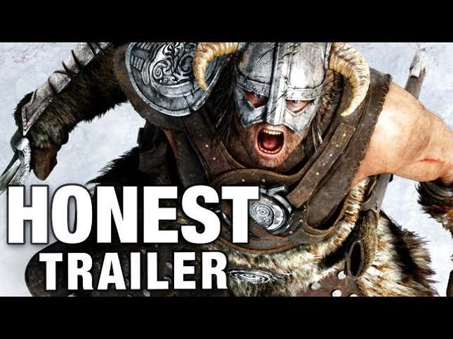 Everything We Love About <em>Skyrim</em> In One Honest Game Trailer