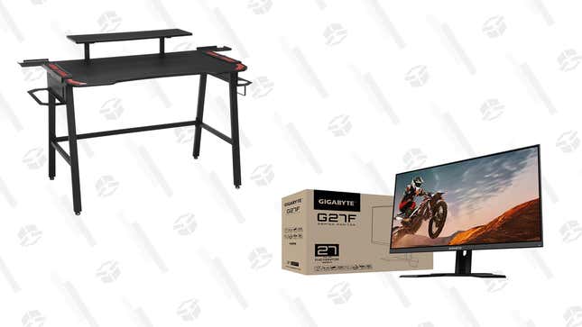 Respawn 1010 Gaming Desk in Red | $150 | NeweggGigabyte G27F 27-in. Gaming Monitor | $210 | Newegg | Promo code 93XPW42