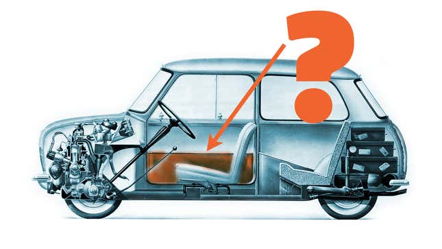 Image for article titled Quick Question: What Were The Door Pockets Of The Original Mini Designed To Hold?