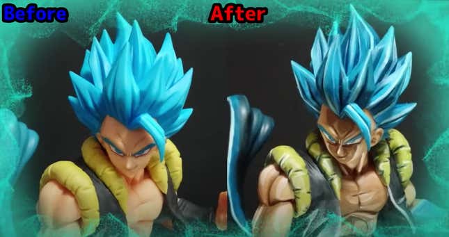 Image for article titled Dragonball Figures Look Even Cooler With New Paint Jobs