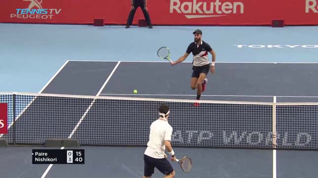 Kei Nishikori Shows That Sometimes It Pays To Play Dead<em></em>