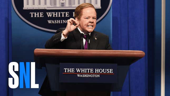 Melissa McCarthy's Sean Spicer Returns to <i>SNL</i> Having Not Calmed Down One Bit