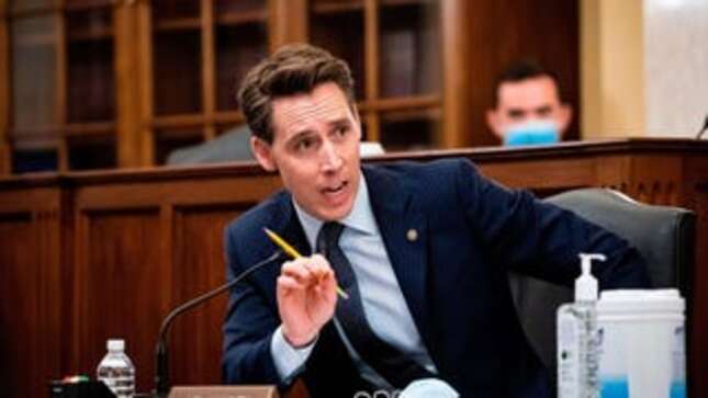 Missouri Senator Josh Hawley Would Like to Remind Us He Hates Abortion