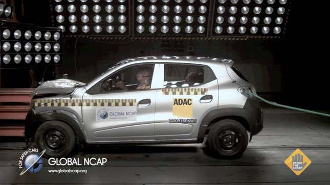 This Is What A Zero-Star Safety Rating Looks Like On Four Different Cars