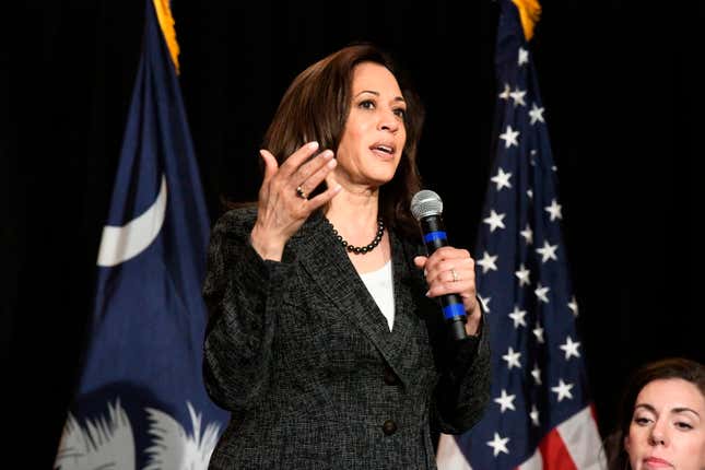 Image for article titled Kamala Harris Promises Her 2020 Administration Will Combat &#39;Hate,&#39; Hold Social Media Platforms &#39;Accountable&#39;