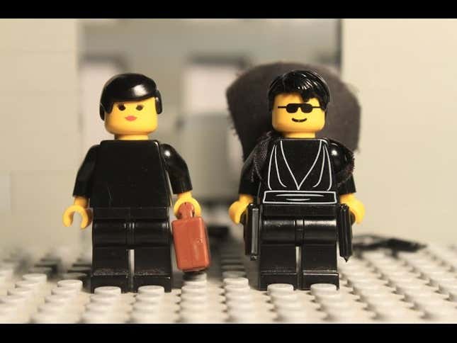 LEGO <i>Matrix</i> Lobby Shootout Improves On The Original