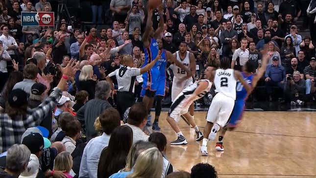 Refs Admit Missed Foul In Thunder-Spurs (But What About The Other Six?)