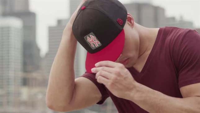 Lids Baseball Cap Features An LCD Screen For Changeable Logos