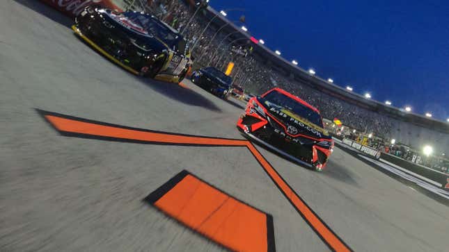 Image for article titled NASCAR&#39;s Choose Cone Rule, Explained