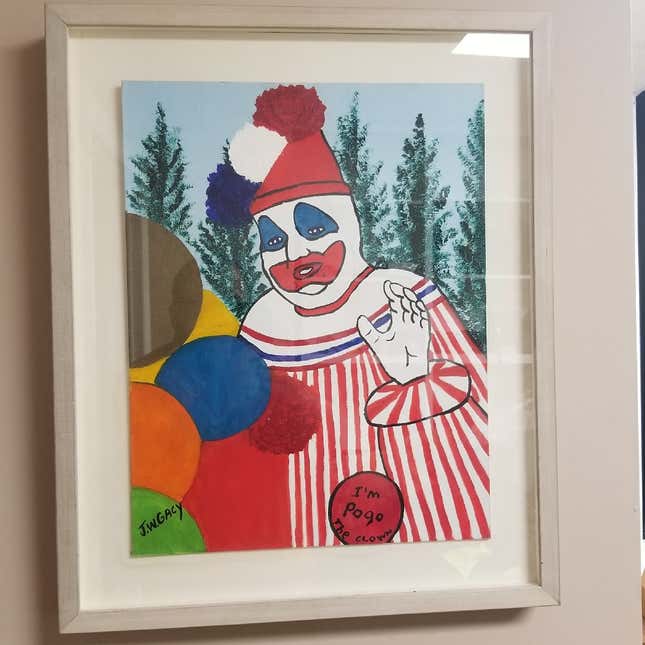 Image for article titled Did Cal Ripken Jr. Sign This Painting Of An Oriole By John Wayne Gacy?