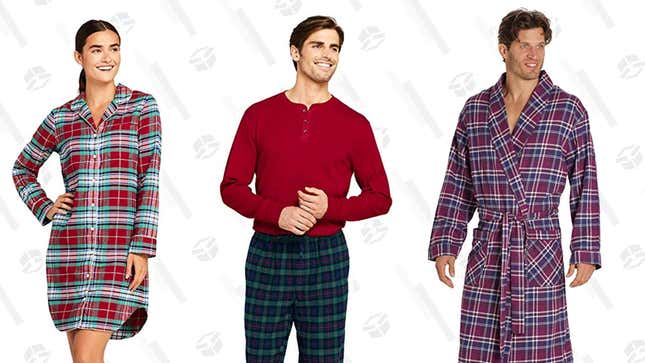 Image for article titled PSA: Forget Gift-Giving Season, It Is Stocking Up On Flannel PJs For Yourself Season