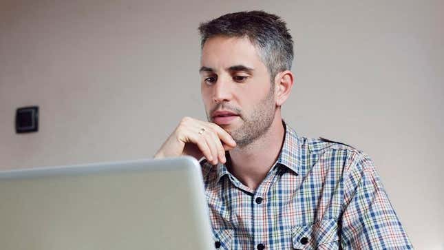 Image for article titled Man Wistfully Looks Around Website He Hasn’t Visited For 30 Minutes