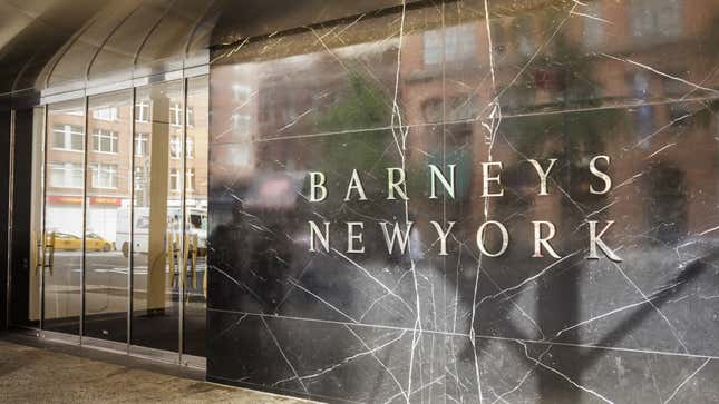 Image for article titled Bye, Barneys: Another Luxury Department Store Prepares to Shutter Locations