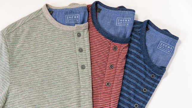 Men’s Henleys | $19+ | JACHS NY