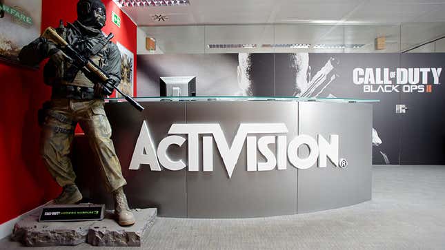 Activision’s office in Madrid, Spain.