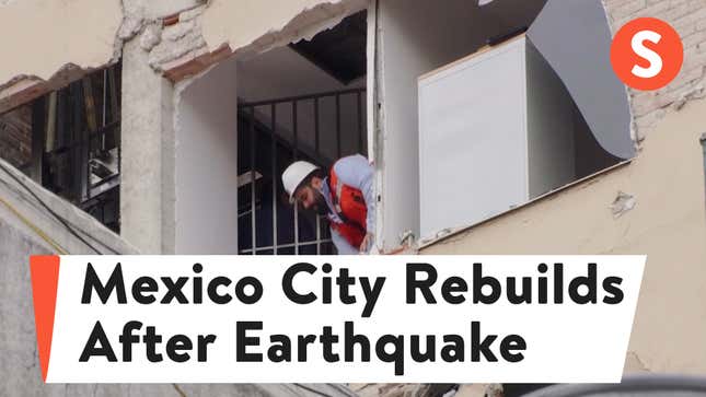 One Month Later, Mexicans Are Still Rebuilding After a Deadly Earthquake