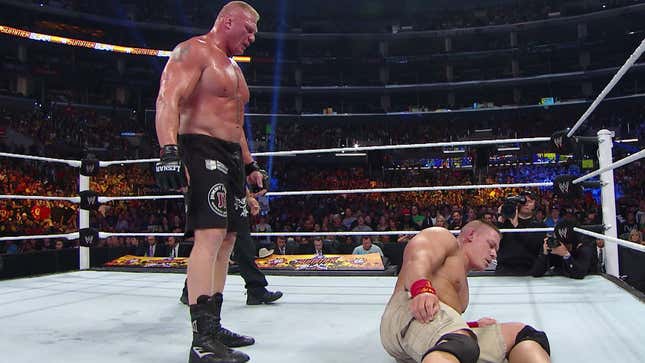 Brock Lesnar's Matches Keep Getting Harder To Watch