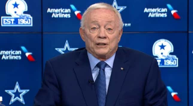 Image for article titled Jerry Jones Says Cowboys Games Will Be Played in Front of Fans in His Super-Safe Stadium With Its ‘Naturally Built Airflow’