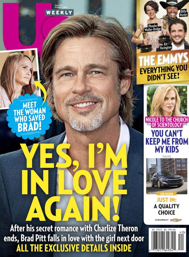 Image for article titled This Week In Tabloids: Was Jennifer Aniston the Only Actor on Friends? Maybe!