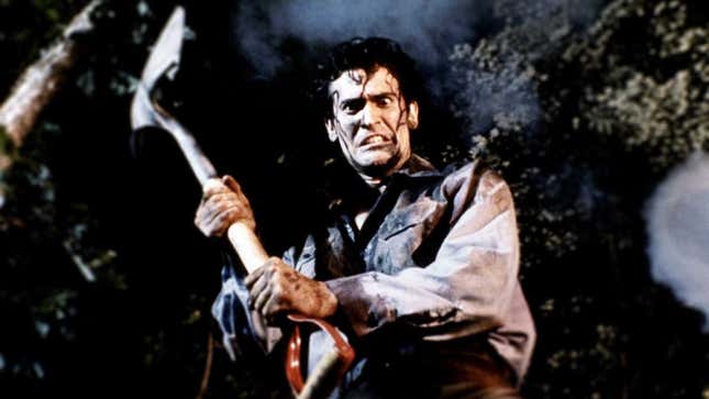 Evil Dead II is streaming this month? Groovy!