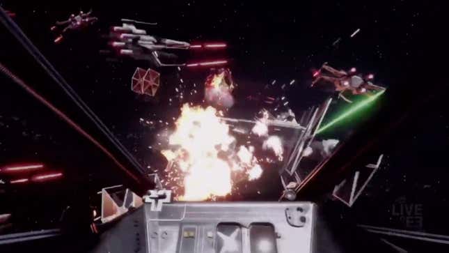 The PS4 Is Going To Let You Fly An X-Wing In Virtual Reality