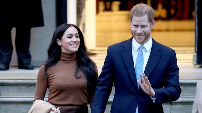 Image for article titled Harry & Meghan Continue to Be the Good Royals